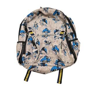 Pottery Barn Kids DC Comics Batman Gray Backpack